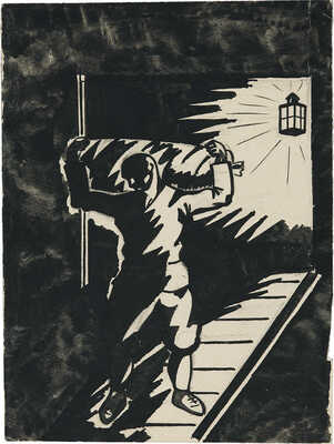 Рыбченков Борис Фёдорович. За работой